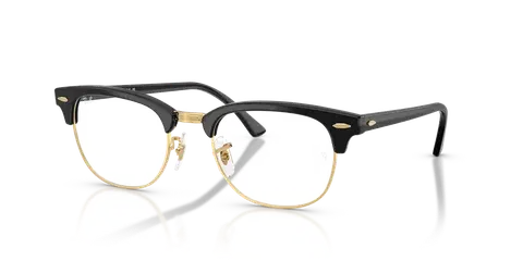 Ray-Ban Clubmaster RX5154 Preto e Ouro