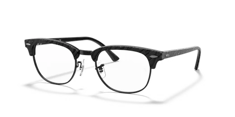 Ray-Ban Clubmaster Marble RX5154 Preto